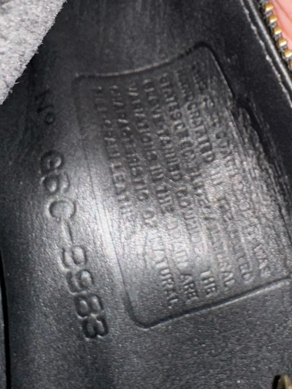 Coach Regina Bag 9983 in Black - Picture 15 of 15